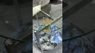 Round End Table Luxury Side Table Stainless Steel Corner Table Modern Living Room Table