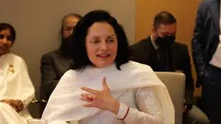 Being One World Family (Vasudhaiva Kutumbakam) with H.E. Mrs. Ruchira Kamboj & BK Jayanti.