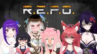 【R.E.P.O Collab】 Playing with the Girlies!~ (✿◡‿◡) | En/Hindi Vtuber