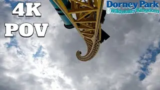 Possessed Front Row POV [4K] | Dorney Park 2022