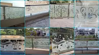 Top Glass Railing Design 2025🔥Modern Balcony and 🥰Parapet Wall Railing Design 2025