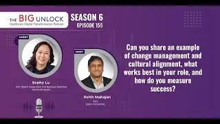 Podcast | Sophy Lu, SVP, Northwell Health | Change management, Cultural Alignment, & Success