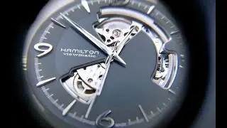 HAMILTON OPEN HEART AUTOMATIC JAZZMASTER 2824 SAPPHIRE CRYSTAL 2824 MOVEMENT Restore Maintenance
