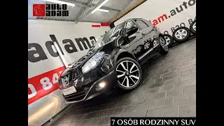 ✅Nissan qashqai +2 2.0 benzyna 7 osobowy import Szwecja 🇸🇪 