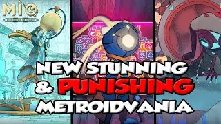 This new DIFFICULT GORGEOUS metroidvania DESERVES your attention!
