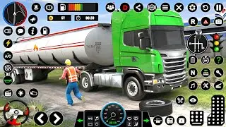 American Truck Simulator Games #126 - Oil Tanker Transport Truck 3D - Android Gameplay 