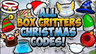 ALL Codes for Box Critters Christmas Items