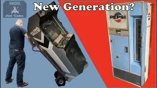 Double Dragon Arcade and Vintage Pepsi Machine Pickup