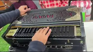 Rabab 3 line 9 scal changer free cash On Delivery call.7589313913 price.55000 INR #harmonium 