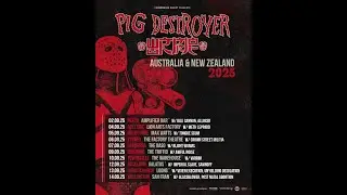 20 Second Summary: Pig Destroyer - Glassblower - Post Natal Abortion (Live, Wellington 2025)