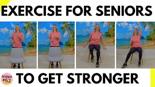 The Best 35 Minute Exercise Routine for Seniors Over 60 to Get Stronger