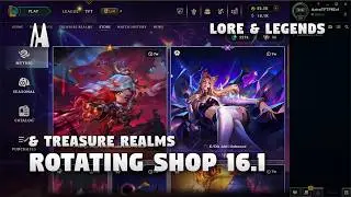 ROTATING SHOP & TREASURE REALMS | TFT 16.1
