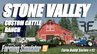 Stone Valley X2 FARM BUILD | PC MAP | USA MAP | Timelapse | Farming Simulator 19 Recorded in 4K