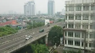 Good Morning Jakarta City | City Road View | Sunday Morning