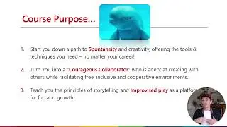 IMPROV (ing) Spontaneity Course - Intro and Sample