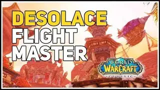Shadowprey Village Desolace Flight Master WoW Classic