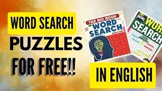 [ENGLISH] Free Word Search Puzzles to Make $2000/month from Kindle Direct Publishing