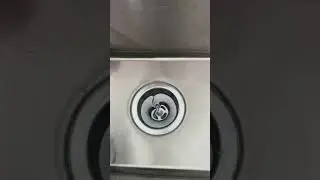 Sink vented by Air Admittance Valve (AAV).