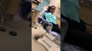 She hated it #viralvideo #youtube #dentist #firsttime #teeth #cleaning #scary
