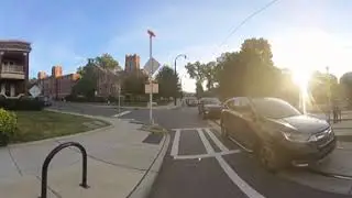 360 Bike Cam - Charlotte Commute to and through Uptown