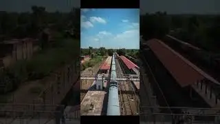 Sama Satta railway station#beautiful#greenlineexpress#place #train #travel #railway