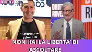 VANNACCI UMILIA LO STUDENTE IN DIRETTA TV! &ldquo;NON HAI LA LIBERT&Agrave; DI ASCOLTARE!&rdquo;