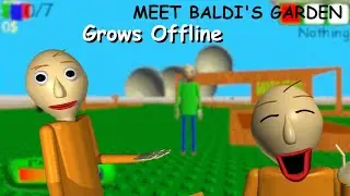 Roblox Grow A Garden But Inside Baldi's Basics!? | Baldi's Basics Mod