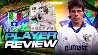 89 WINTER WILDCARDS ICON ZOLA OBJECTIVE PLAYER REVIEW - EA FC 26 ULTIMATE TEAM