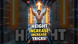 How to increase your height😱! Increase your height with just 3 exercises of 5 minutes each⚡💯! #heightincrease #exercise #shortvideo