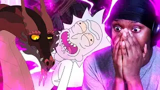 Что сделал ДРАКОН с РИКОМ!?! Реакция на 4 серию 4 сезона «Рика и Морти»