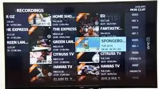 HUMAX IR4000HD, UI introduction English