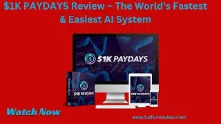 $1K PAYDAYS Review &ndash; The World&rsquo;s Fastest & Easiest AI System.