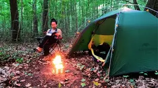 Solo Camping in Thetford Forest