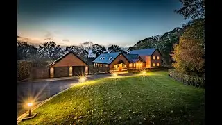 Luxury Cheshire home in Higher Whitley with a mature 1.37 acre plot