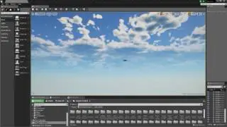 Real Time Volumetric Clouscape - UE4 - WIP2