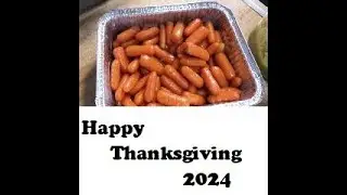 Maple Glazed Carrots-Happy Thanksgiving!