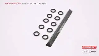 RINGFL-026-PCS10 O-RING FUEL INJECTOR PCS 10 FOR DODGE