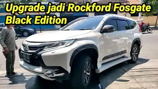 PAJERO PUTIH UPGRADE ROCKFORD FOSGATE BLACK EDITION | FERRARI VARIASI SURABAYA