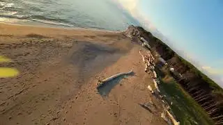 PAESTUM FREESTYLE SEA SUNSET FPV DRONE REGISTERED WITH DJI O3