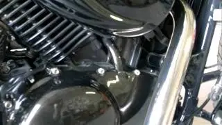VN800 lowrider chopper . airbrushed . Joker Batman CHOP