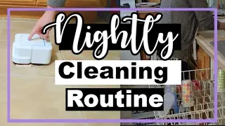My Night Time Cleaning Routine // Speed Clean With Me