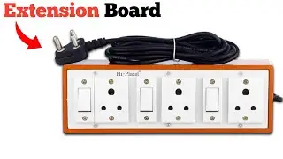 Extension Board Wiring ll How To Make a Extension Board 