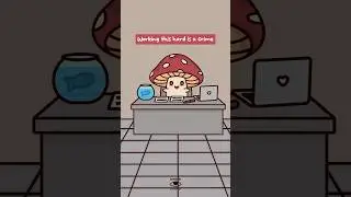 The Burnout Anthem 🍄 Mushie & Fishie | Relatable Animation Meme | Parody Song