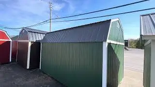 10x16 Lofted Garden Shed  270-516-7080