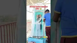 Tried 60 feet rocket launcher slide at massai mara resort ramnagar