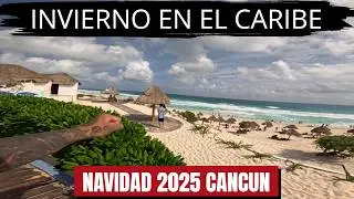 Así se ve Cancún en Navidad: temporada alta que no parece