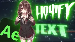 Liquify text | After Effects AMV Tutorial