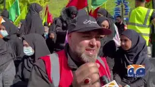 Geo News Special - Arbaeen UK: Arbaeen Procession in London