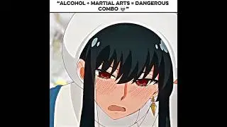 Drunk yor is too op🔥🤣| 🎵 Nada Nada (Slowed) | #spyxfamily #edit #shorts