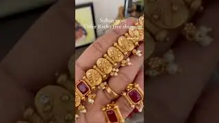 Ruby choker| contact 9496348541| choker set